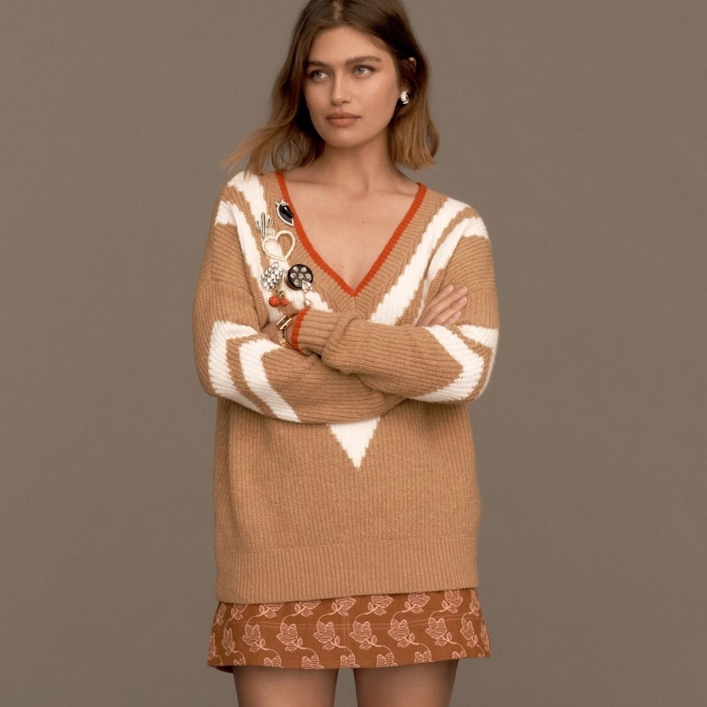 NWT Maeve Corduroy Mini Skirt